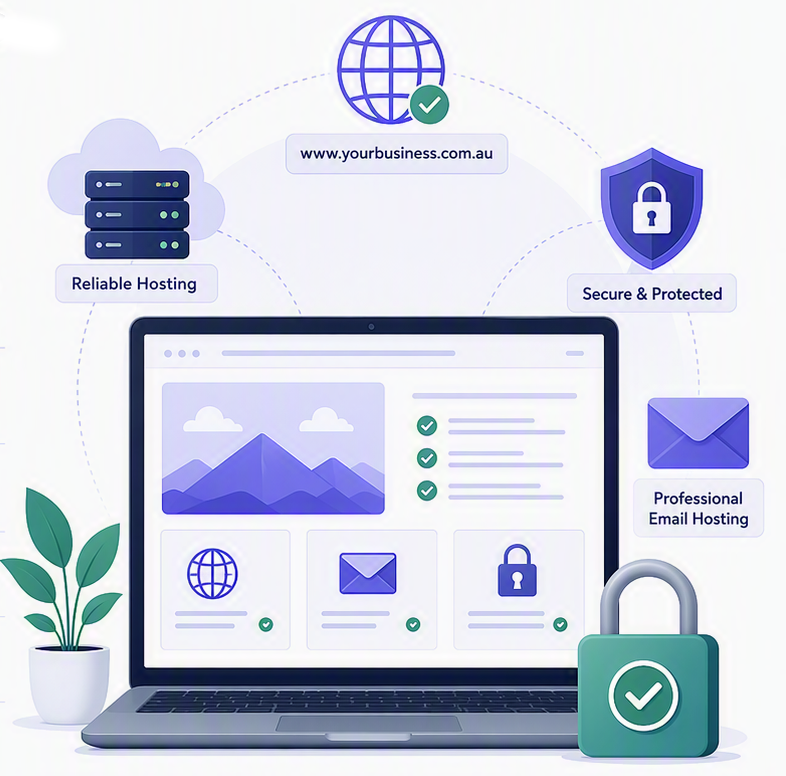 Hosting, Domains & Security